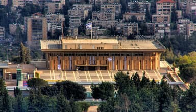 The Problem Starts in the Knesset