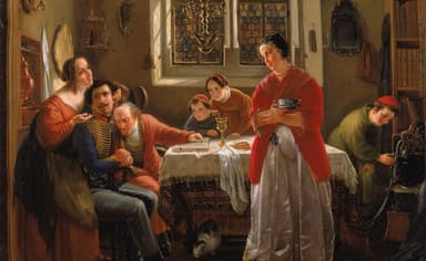 Who is Serenaded on Friday Night: the Woman of the House, or the Divine Presence?